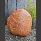 Roter Granit Findling 550kg