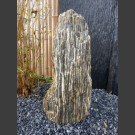 Zebra Gneis Naturstein Monolith 57cm hoch