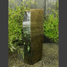 Naturstein Basalt Felsen grün-schwarz 140cm