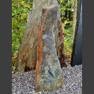 Monolith grau-brauner Schiefer 90cm hoch