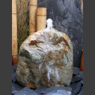 Findling Gartenbrunnen nordischer Granit 45cm