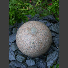 Kugelbrunnen roter Granit 40cm
