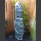 Atlantis Monolith Quellstein Spaltfelsen grüner Quarzit 150cm hoch