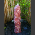 Fontaine Monolithe Onyx rouge poncè 90cm