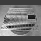 PE-Réservoir rond avec grille pour couvrir  80cm carré