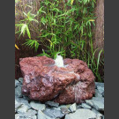 Fontaine de jardin Lave avec creux 25cm