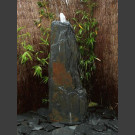 Fontaine Monolith schiste gris-noir 140cm 
