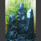 Fontaine Trimeteori marbre noir poli 120cm