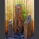Kit Fontaine Triolithes schiste gris-brun 95cm