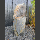 Monolith Schiste gris-brun 79cm de haut