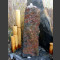 Fontaine Monolith schiste rouge-noir 75cm1