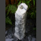 Kit Fontaine Monolithe marbre blanc gris 80cm 2