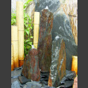 Bronstenen Triolieten grijs brun leisteen 75cm