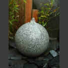 Compleetset Fontain Bal grijs Graniet geslepen 30cm