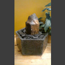 Indoor Fontein Set Basalt in hexagonaal Granieten Bak