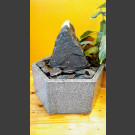 Indoor Fontein Set grijs zwart leisteen in hexagonaal Granieten Bak